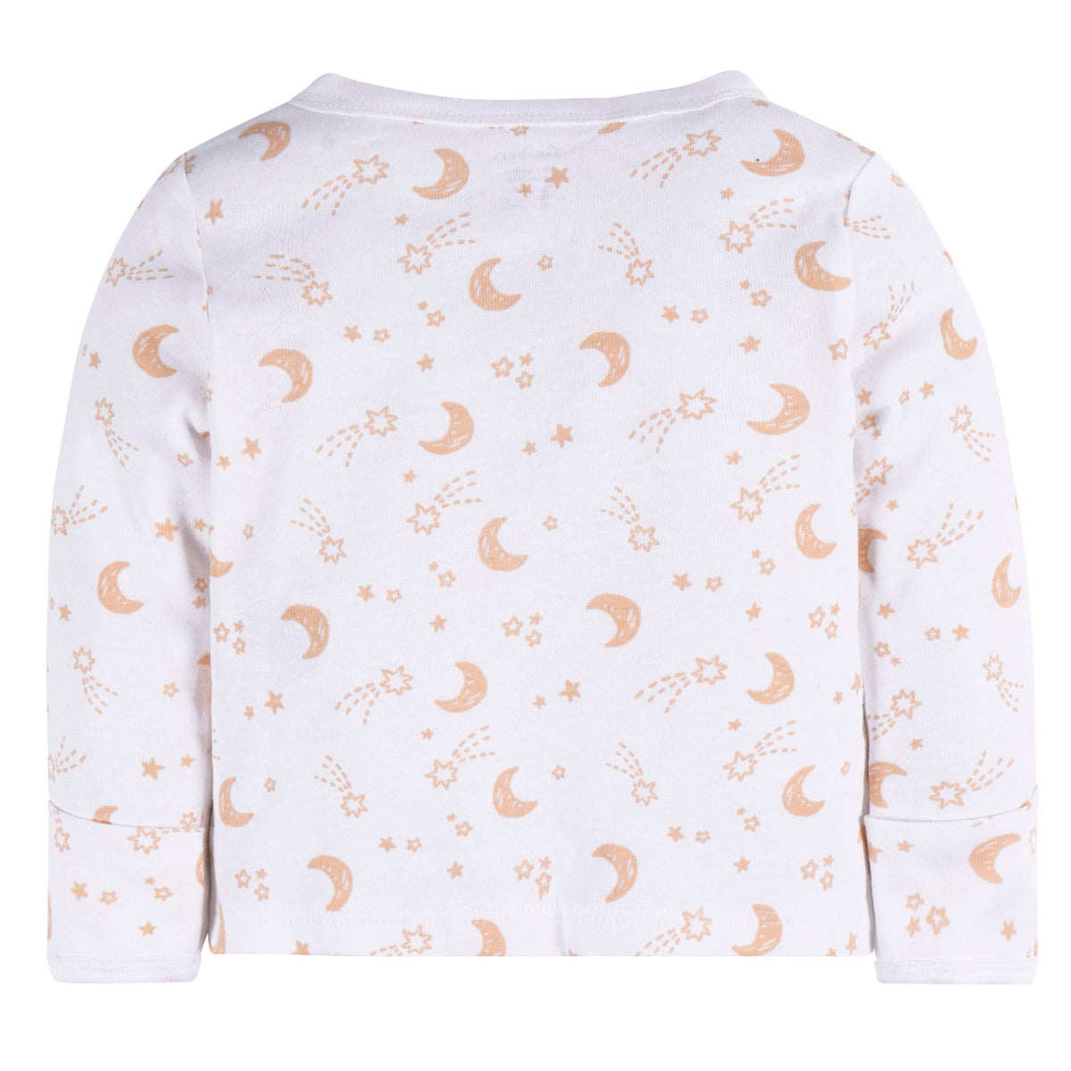 Conjunto Gerber 3 piezas bebé blanco algodón recién nacido-0-3M