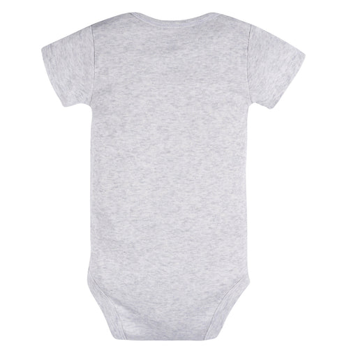 Body Gerber 3 Piezas Blanco Gris Comfy Stretch Bebé