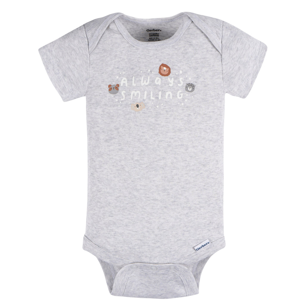 Pañalero Gerber Pack 3 Piezas Body Algodón Ropa Bebé Niño-0-3M