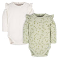 Pañalero Gerber Pack 2 Piezas Body Manga Larga Ropa Bebé-6-9M