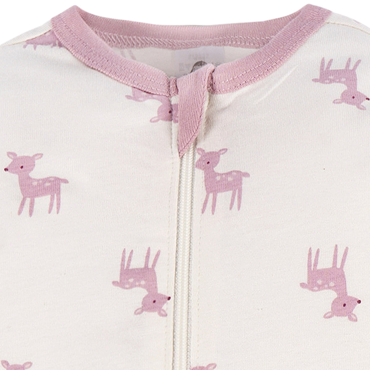 Mameluco Gerber blanco bebé body algodón niño niña dormir-6-9M