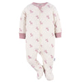 Mameluco Gerber blanco bebé body algodón niño niña dormir-0M