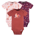 Pañalero Gerber Pack 3 Piezas Body Algodón Ropa Bebé Niña-12M