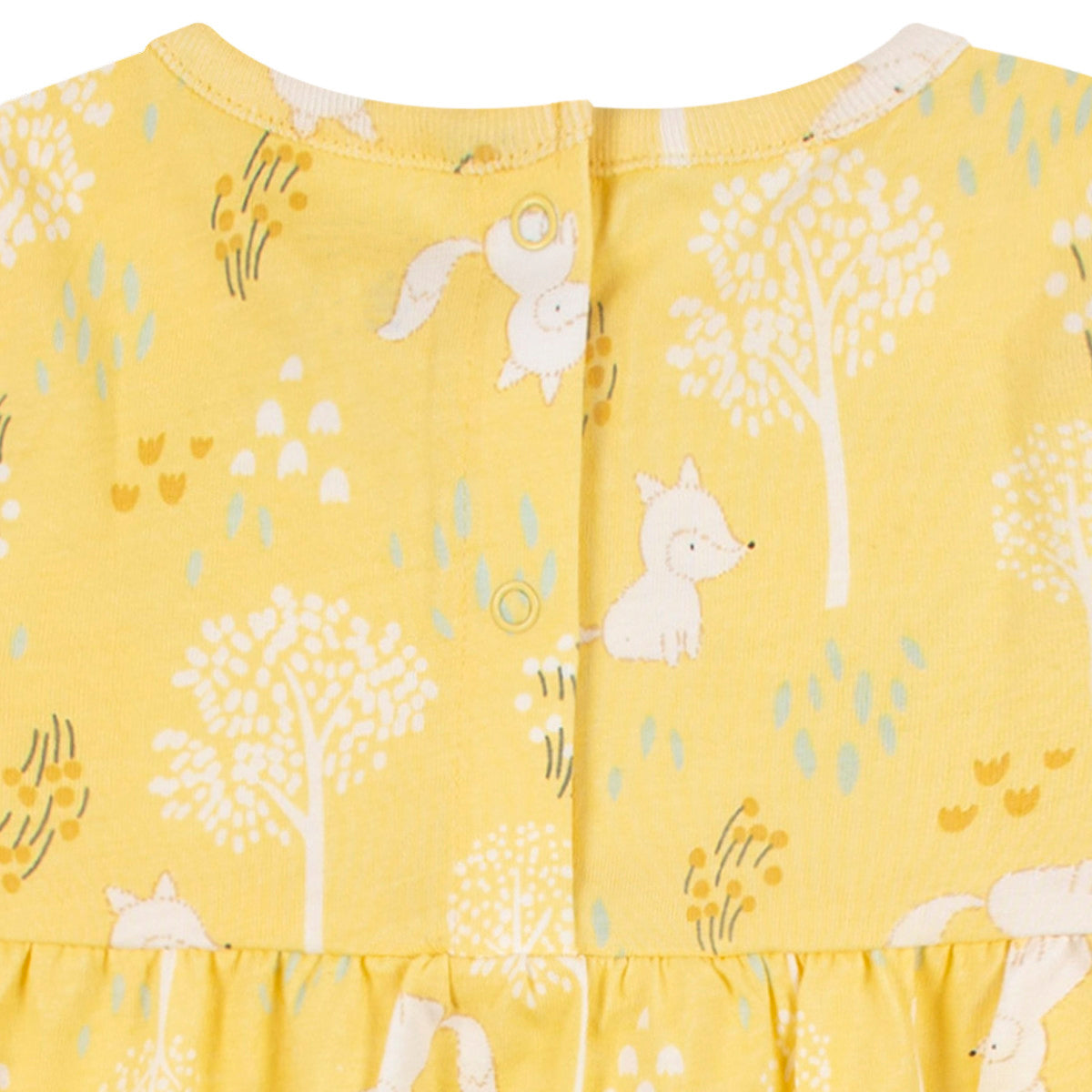 Mameluco Gerber Pack 2 Algodón Pies Verde Amarillo Bebé Niño-3-6M