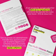 Parche Multivitamínico The Everyday Lab Energía Bienestar