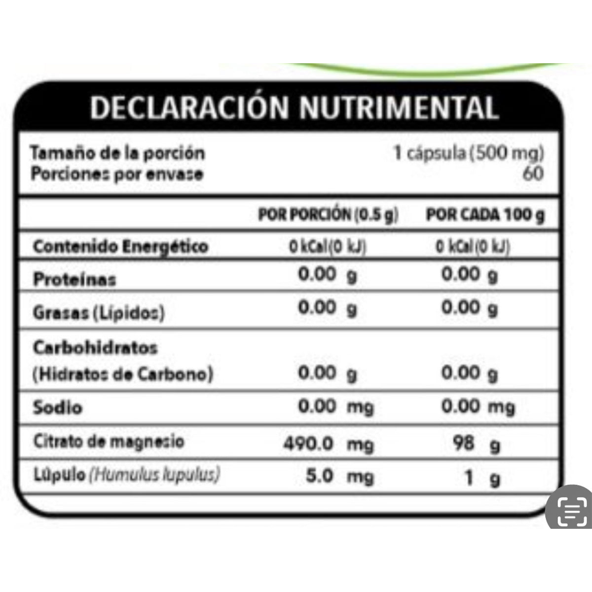 Kit citrato magnesio Facial Time 180 cápsulas 500 mg