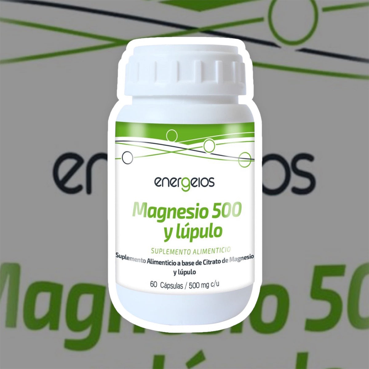 Kit citrato magnesio Facial Time 180 cápsulas 500 mg