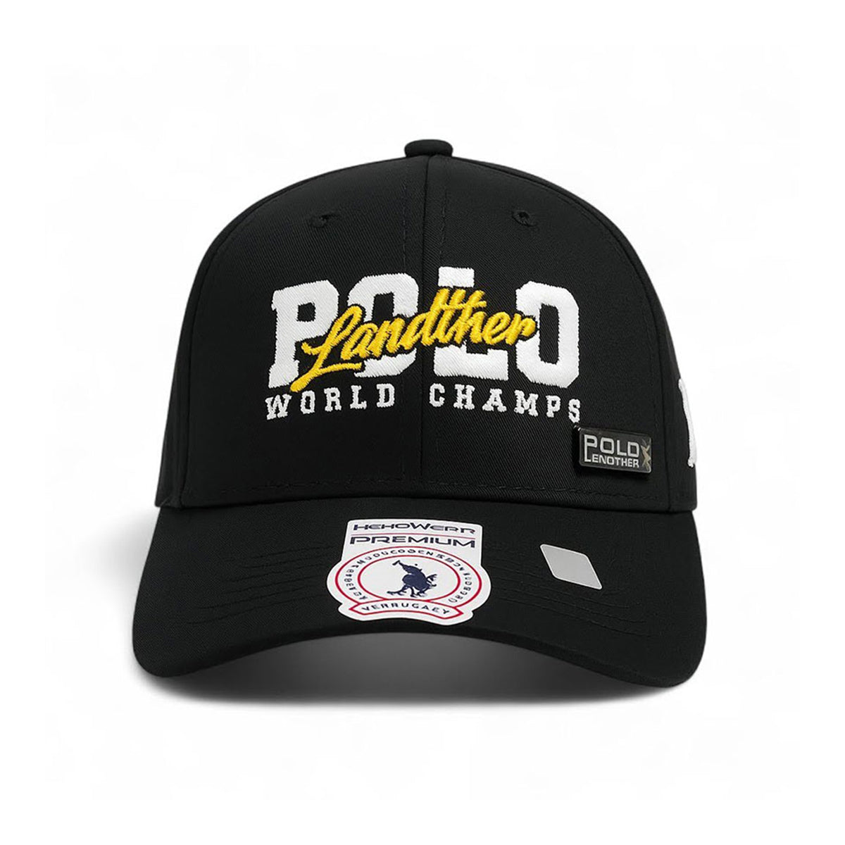 Gorra Polo Landther World Champs Negro