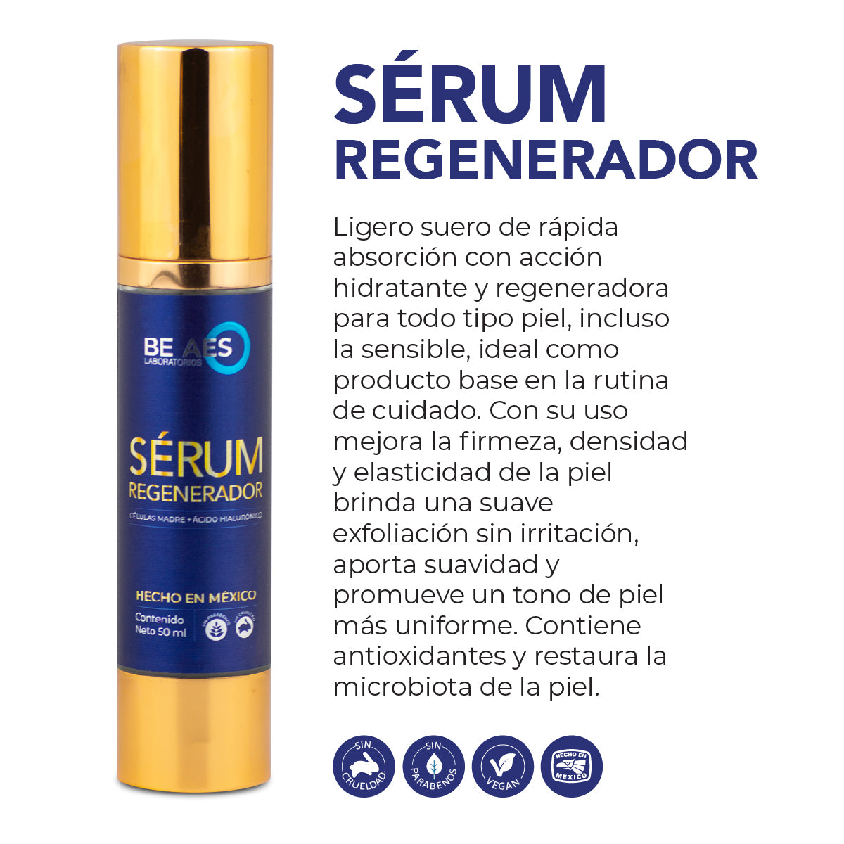 Pack BE AES serum facial contorno de ojos y pantalla solar