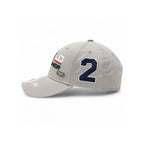 Gorra Polo Landther Gris Bordada para Hombre