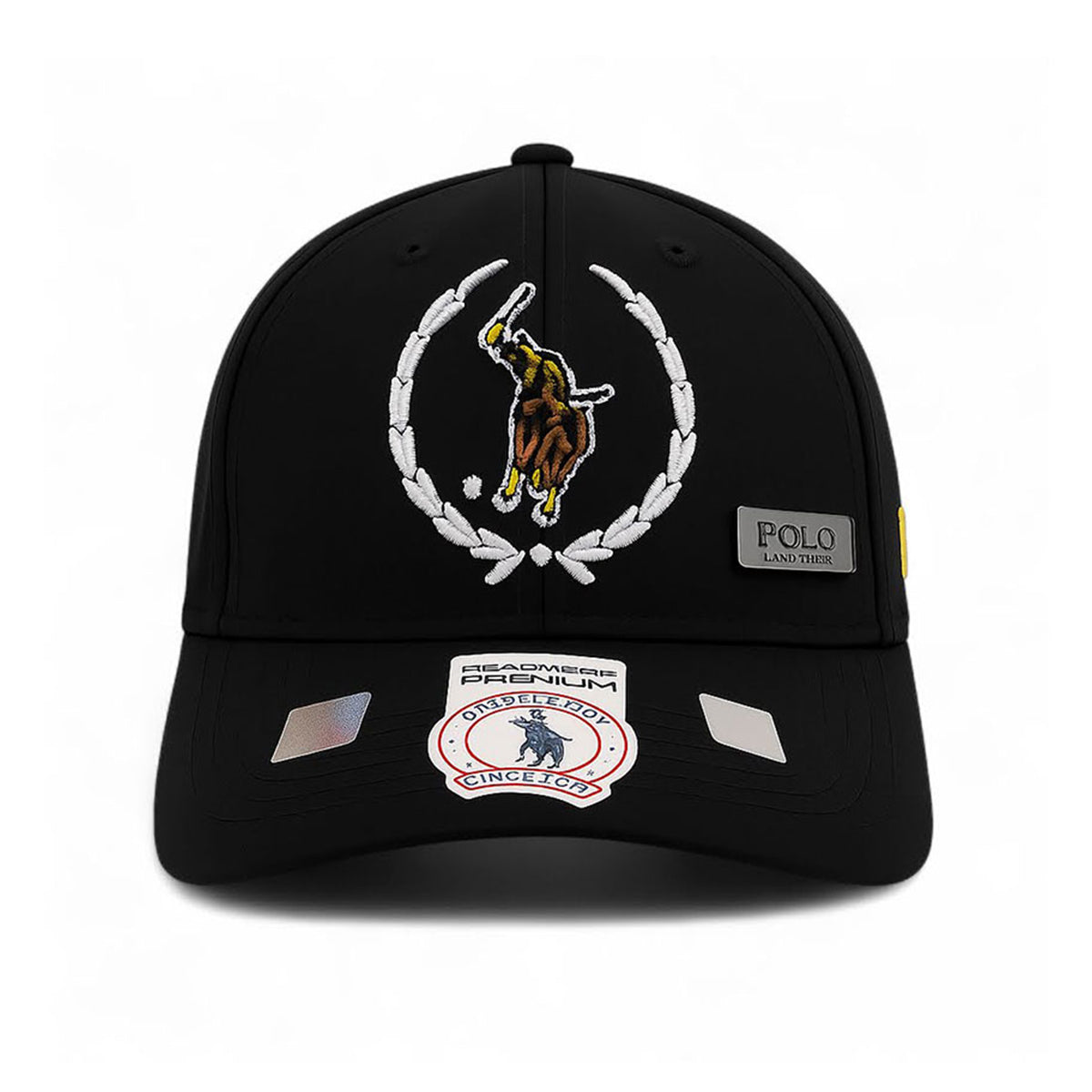Gorra Polo Laurel Número 2 Negra Ajustable