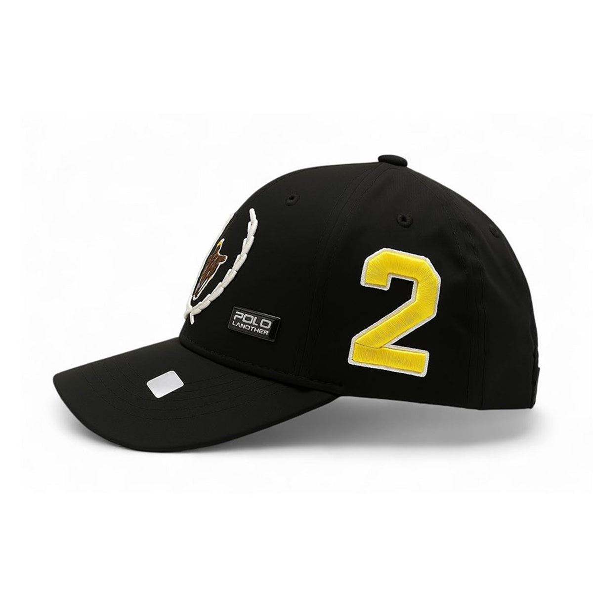Gorra Polo Laurel Número 2 Negra Ajustable