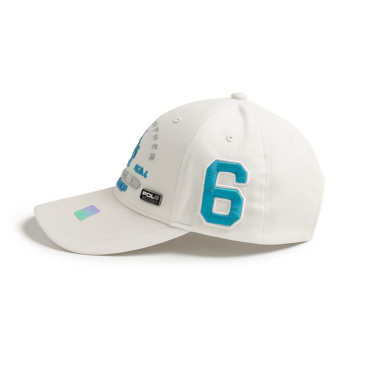 Gorra Polo Landther World Champ Blanca