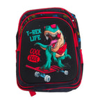 Mochila Escolar 3 pz mochila led 16 pulgadas lonchera y lapicera T-Rex